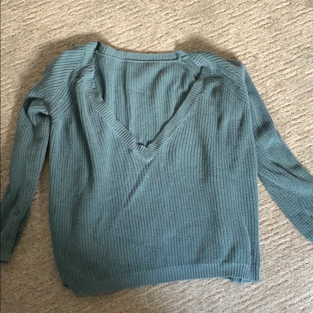 Lulus Backless Sweater - Picture 3 of 4